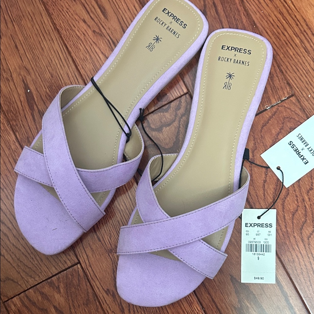 Express Women's Lavender Sandals